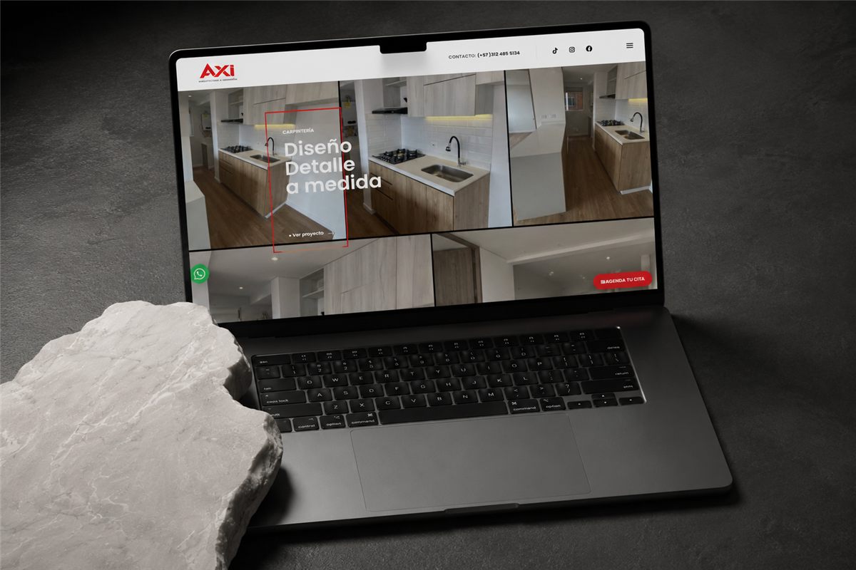 Sitio web de Axi Group desarrollado por Uno Web